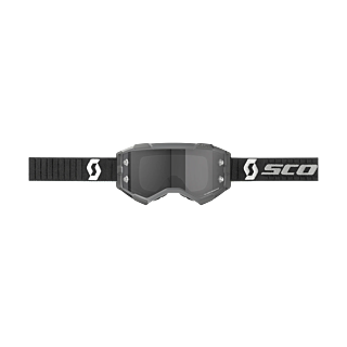 Scott Motocross Goggle Fury - Black / Grey - Light Sensitive Grey