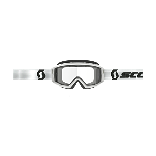 Scott Motocross Goggle Primal Enduro - White - Clear
