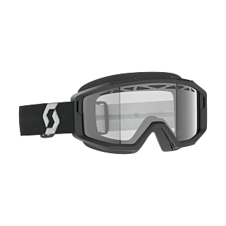 Scott Motocross Goggle Primal Enduro - Black / White - Clear