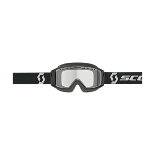 Scott Motocross Goggle Primal Enduro - Black / White - Clear