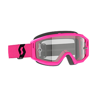Scott Motocross Goggle Primal - Pink / Black - Clear