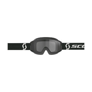 Scott Motocross Goggle Primal Sand Dust - Black / White - Dark Grey