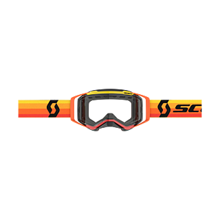 Scott Motocross Goggle Prospect Enduro - Orange / Yellow - Clear