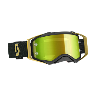 Scott Motocross Goggle Prospect LE Gold - Black / Gold - Mirror Yellow