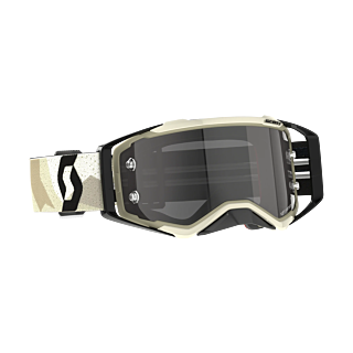 Scott Motocross Goggle Prospect Sand Dust - Camo Beige / Black - Light Sensitive Grey