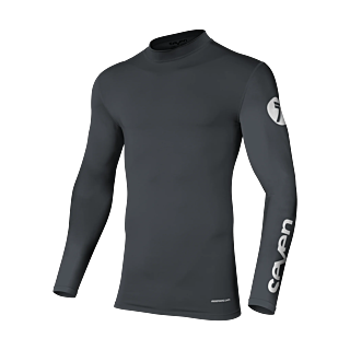 Seven Compression Jersey Zero - Charcoal
