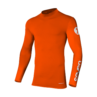 Seven Compression Jersey Zero - Flo Orange