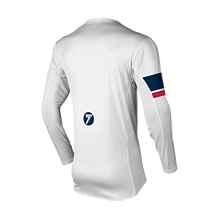 Seven Motocross Jersey Rival Vanquish - White