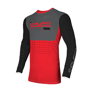 Seven Motocross Jersey Vox Aperture - Flo Red