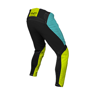 Seven Motocross Pants Vox Aperture - Flo Yellow / Blue