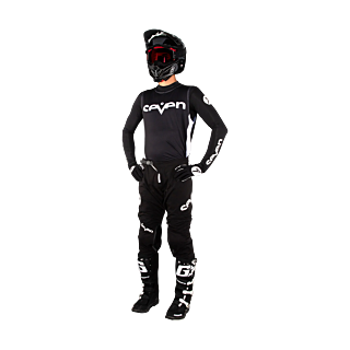 Seven Motocross Gear Zero Staple - Black