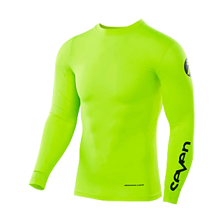 Seven Youth Compression Jersey Zero Blade - Flo Yellow