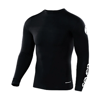 Seven Youth Compression Jersey Zero Blade - Black