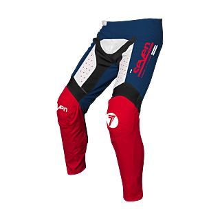 Seven Youth Motocross Pants Vox Aperture - Red / Navy