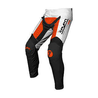 Seven Youth Motocross Pants Vox Aperture - White / Orange