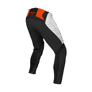 Seven Youth Motocross Pants Vox Aperture - White / Orange