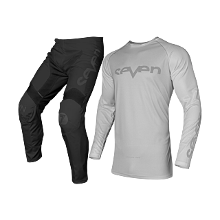 Seven Youth Motocross Gear Vox Staple Vented - White
