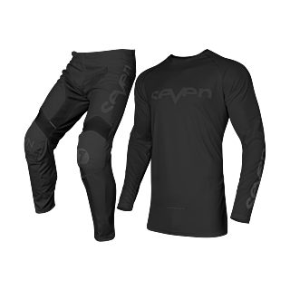 Seven Youth Motocross Gear Vox Staple - Black