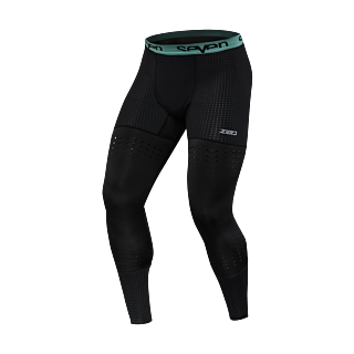 Seven Under Pants Long Zero Compression - Black