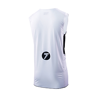 Seven Over Jersey Zero Staple - White