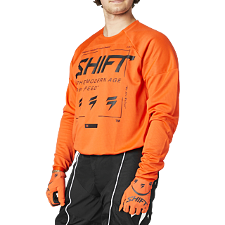 Shift Motocross Jersey WHIT3 Label Bliss - Blood Orange