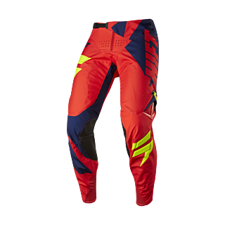 Shift Motocross Pants 3LACK Label Mainline - Navy / Red