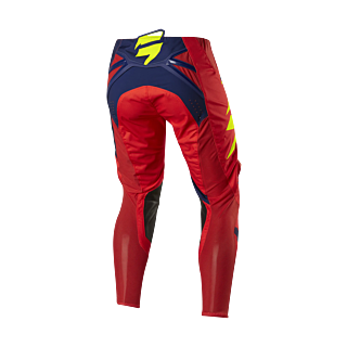 Shift Motocross Pants 3LACK Label Mainline - Navy / Red