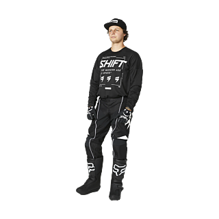 Shift Motocross Gear WHIT3 Label Bliss - Black / White