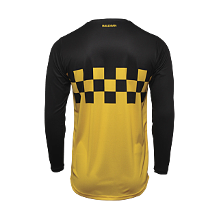 Thor Motocross Jersey 2026 Hallman Differ Cheq - Yellow / Black