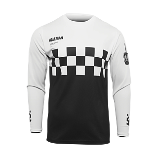 Thor Motocross Gear 2026 Hallman Differ Cheq - Black / White