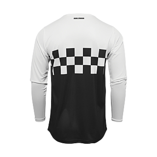 Thor Motocross Jersey 2026 Hallman Differ Cheq - Black / White