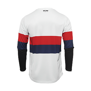 Thor Motocross Jersey 2026 Hallman Differ Draft - White / Red / Navy
