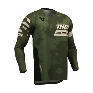 Thor Motocross Gear 2026 Launchmode Bleach - Black / Camo