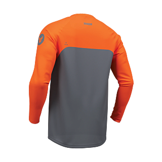 Thor Motocross Jersey 2026 Ridemode Menace - Charcoal