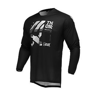 Thor Motocross Gear Launchmode Brave - Black / Grey
