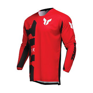 Thor Motocross Jersey Launchmode Forge - Red