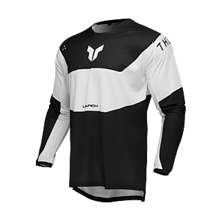 Thor Motocross Jersey Launchmode Storm - Black