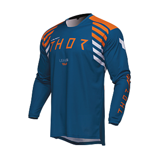 Thor Motocross Jersey Launchmode Zone - Blue