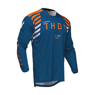 Thor Motocross Jersey Launchmode Zone - Blue