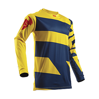Thor Motocross Gear Pulse Level - Navy / Yellow