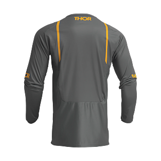 Thor Motocross Jersey Pulse Mono - Grey / Yellow