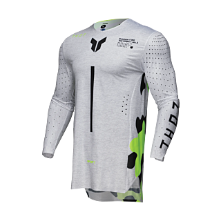 Thor Motocross Jersey Sportmode Riot - White / Acid