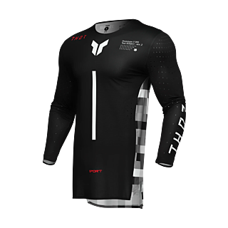 Thor Motocross Jersey Sportmode Riot - Black / Red