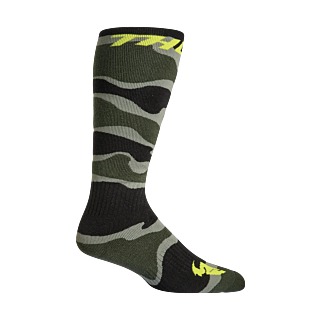 Thor Motocross Socks - Camo / Green / White
