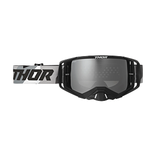 Thor Motocross Goggle Activate Brave - Black - Mirror Silver