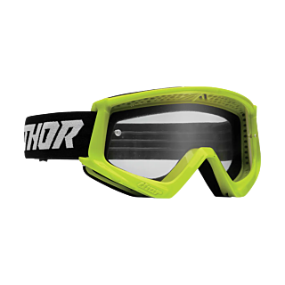 Thor Motocross Goggle Combat Racer - Flo Acid / Black - Clear