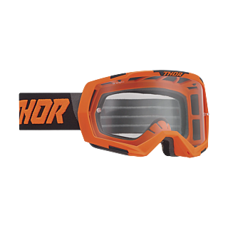 Thor Motocross Goggle Regiment - Flo Orange / Black - Clear