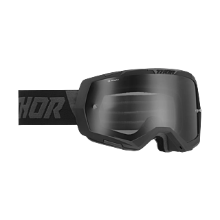 Thor Motocross Goggle Regiment - Black / Grey - Smoke
