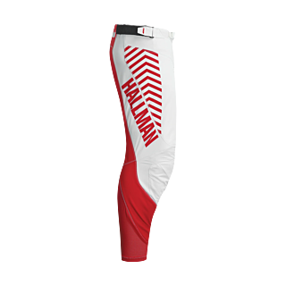 Thor Motocross Pants 2026 Hallman Differ Slice - White / Red