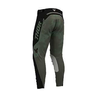 Thor Motocross Pants 2026 Launchmode Bleach - Black / Camo